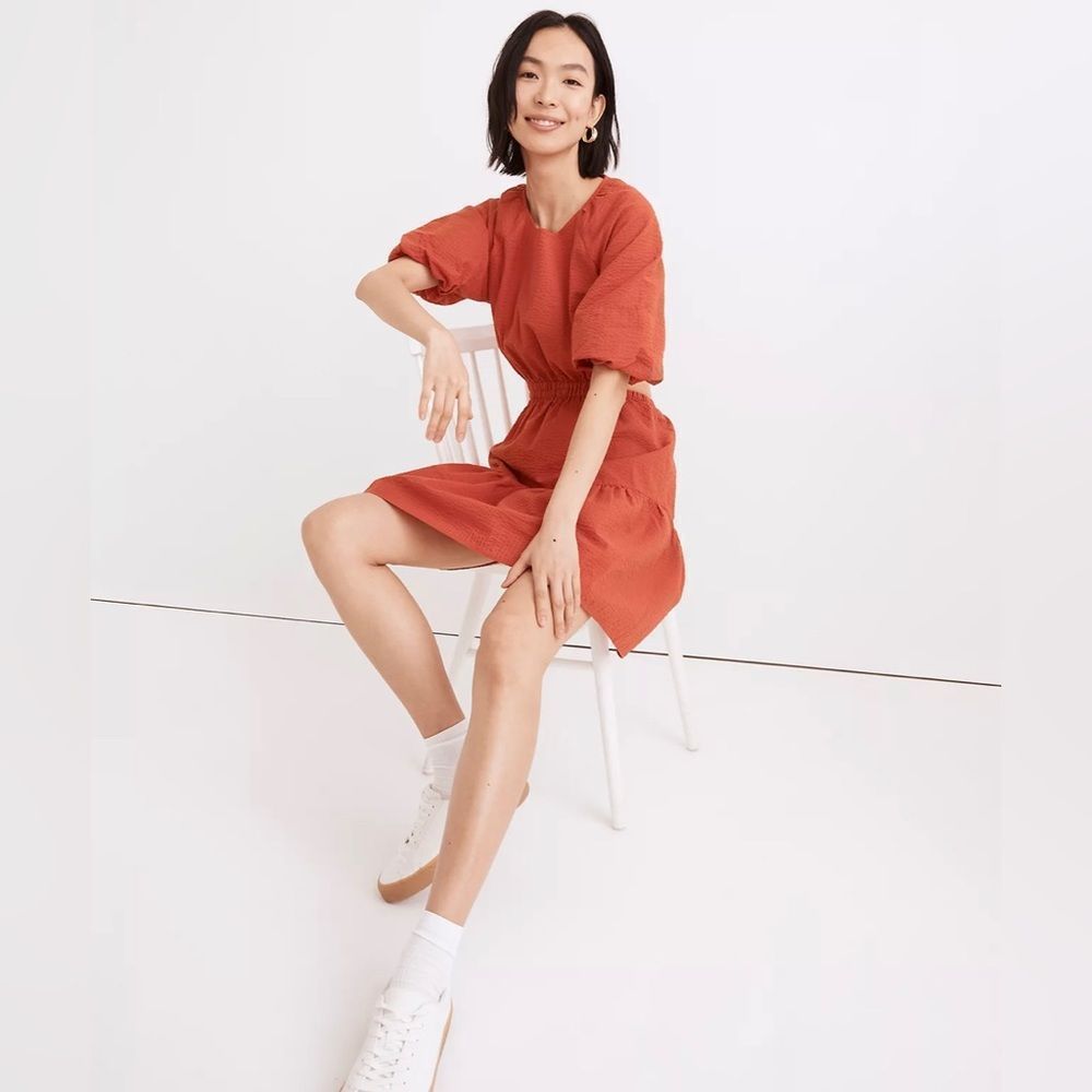 NWOT Madewell Cutout Mini Dress